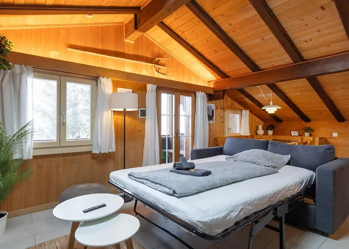 Appartement Cozy Alpine - Hot Tub & Balcony Views Axalp